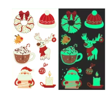 Zestaw prezentowy świąteczny na mikołajki do malowania farby szablony worek